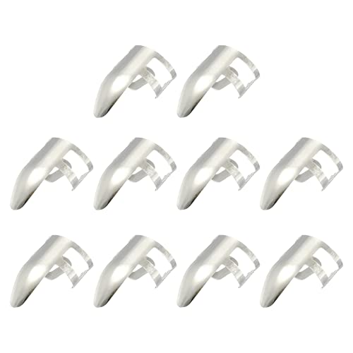 sourcing map Doigt Médiators Instrument Accessoires Inox Acier Argenté pour Guitare Paquet de 10 - Les Beatles, Paul McCartney, John Lennon, RIngo Starr, George Harrison sourcing map Doigt Médiators Instrument Accessoires Inox Acier Argenté pour Guitare Paquet de 10