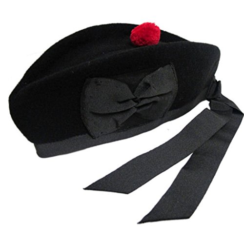 Hamilton Kilts Escocés Glengarry Lana Gaitero Sombrero para Ejército Banda Falda Escocesa, 59 Cover