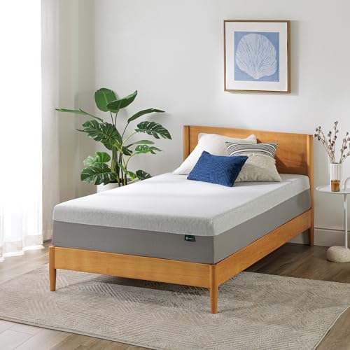 Image of Zinus 10 Inch Ultima Memory Foam Mattress [New Version], Twin, Fiberglass Free, Medium Firm Feel, Breathable Airflow Memory Foam, Certified Safe Foams & Fabric, Mattress in A Box