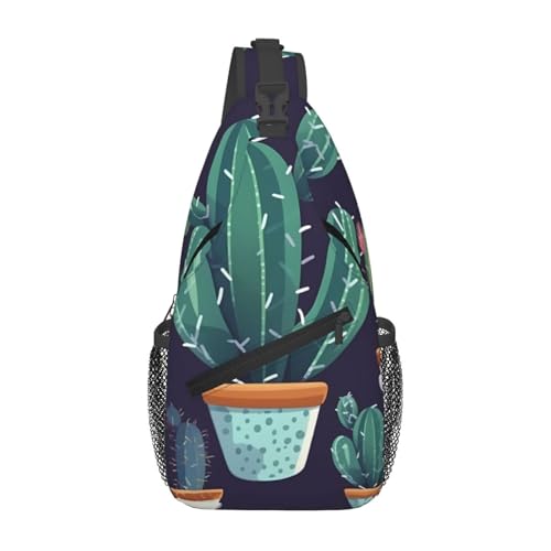 Bolso Crossbody Unisex Negro Casual para Senderismo miniatura 1