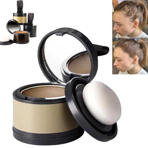 Winksbeaute Hair Root Touch Up, Root Cover Up, Magic Root Cover Up, 2024 Root Touch up Hair Powder, Instant Hairline Volumizing and Coverage for Thinning Hair (Light Coffee) -  Vlrbfl