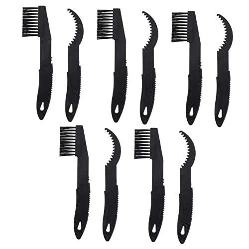 Toddmomy 5sets Crankset Brush Chain Cleaning Tool Brushes for Easy Maintenance Tight Spaces Lightweight and Portable Bike Washer Kit