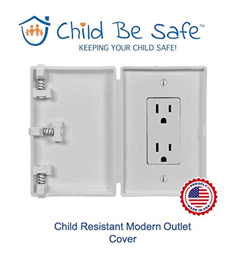 Miniatura 2 de Child Be Safe, Cubierta de seguridad eléctrica resistente a las mascotas para el hogar y los negocios, fabricada en Estados Unidos, compatible con