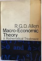 Macro-economic theory: A mathematical treatment 0333041127 Book Cover
