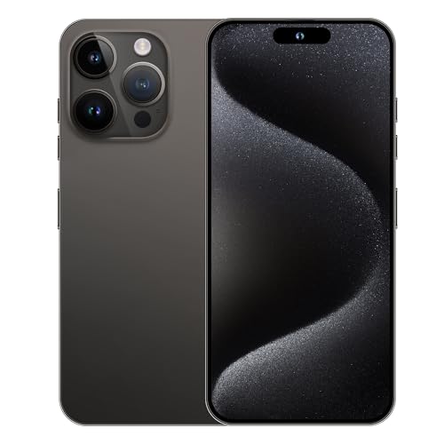 nudecision Unlocked Android Phone A15 PROMAX Android 13 Cell Phone with Dynamic Island 6GB+256GB 6800mAh,HD Screen 48MP+108MP Camera Cell Phone with 5G Dual SIM Smart Phone