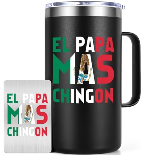 Taza de café de acero inoxidable para papá 20oz miniatura 5