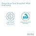 Intex Deep Sea Blue 8 Feet x 18 Inch SnapSet Instant Round Plastic Above Ground Swimming Kiddie Pool for Ages 3 Years and Up, Blue