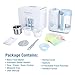 Papablic All-In-1 Baby Food Maker - Steam Cooker & Blender, Puree Grinder, Comes with 6 Reusable Meal Storage Pouches, Stainless Steel Steam Basket and Rice Cooker