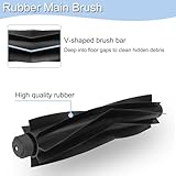 EATBALE X9 Pro Replacement Parts for Eufy Clean X9 Pro Robot Vacuum Cleaner with 1 Main Brush, 2 Hepa Filters, 4 Side Brushes, 4 Mop Cloths Attachment Roller Brush Edge Brush Wipe Accessories Kit - Image 3
