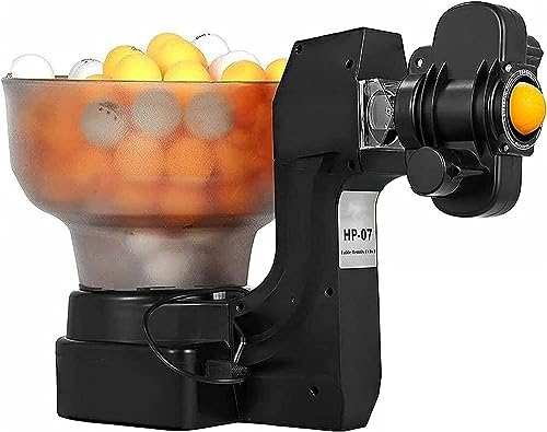 ZIJINGM Table Tennis Robot, 36 Different Spin Balls Ping Pong Robot, Automatic Ball Launcher Machine, for Ping-Pong Practicing Training