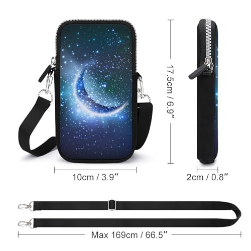 Pochette bandoulière téléphone Nébuleuse, une idée cadeau idéale - 2