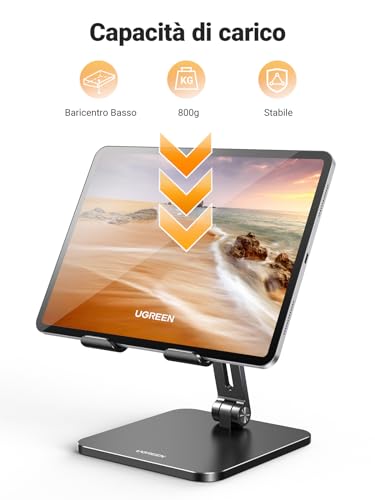 UGREEN Porta Tablet da Tavolo Supporto Tablet