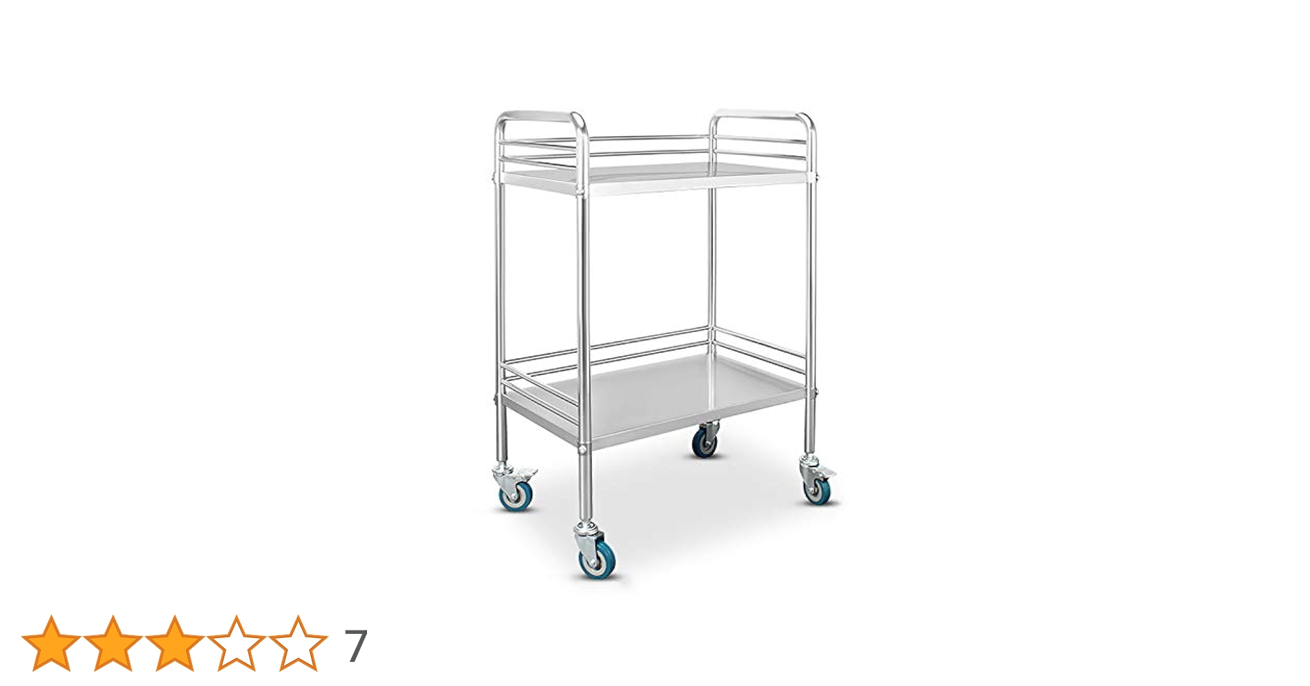 Amazon.co.jp: ステンレス ワゴン サ医療ービス カート 2/3段