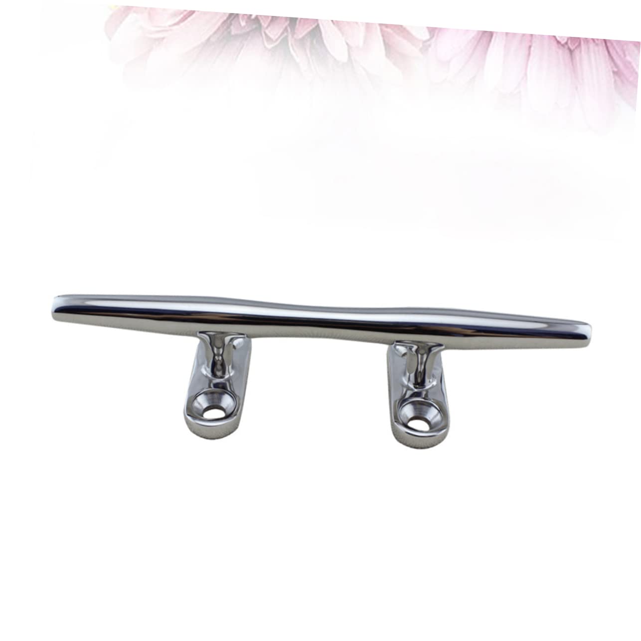 GOOHOCHY Marine Dock Cleats Stainless Steel 5 Inches Boat Bolt Round Hole for Quick Fit