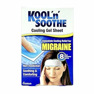 Kool Soothe Migraine Relief Gel Strips 4-Pack