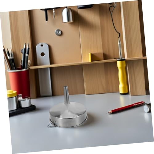 Entonnoir acier inoxydable Mikinona grand format durable pour fluides auto