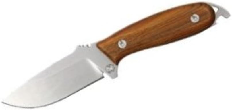 DPX Gear H.E.F.T. 4 Woodsman, Santo Wood Handle, Leather Sheath DPHFX001