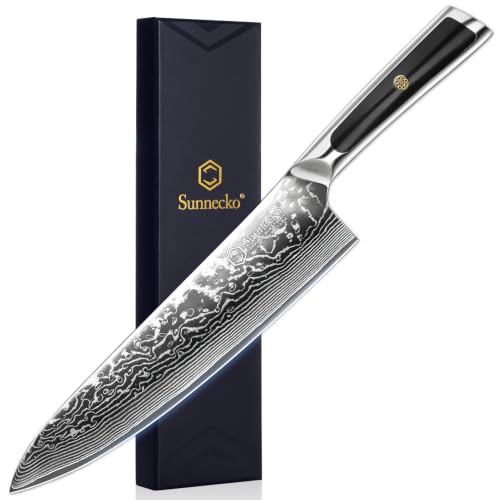 Sunnecko Damascus 8 inch