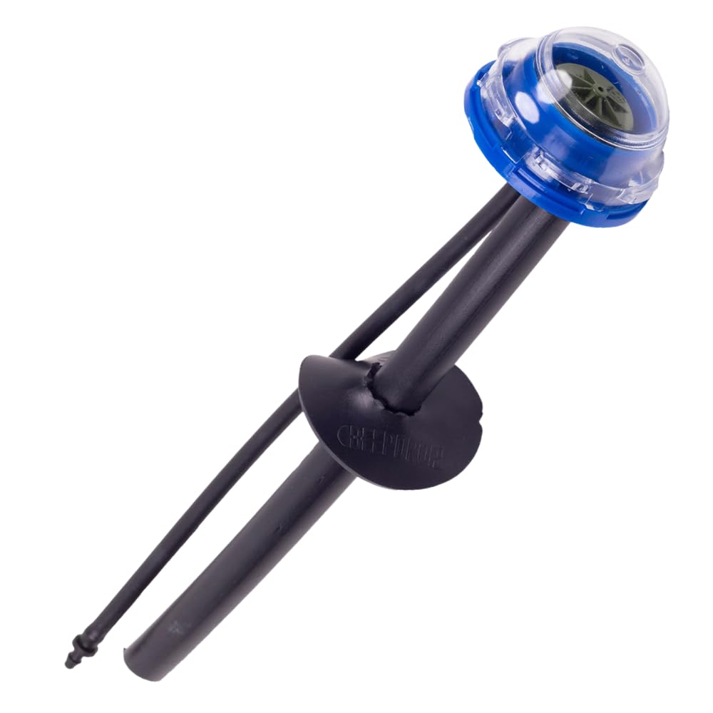 DeepDrop® con Gotero Autocompensante 8 L/H - Sistema de riego subterráneo con control visual (25 unidades)