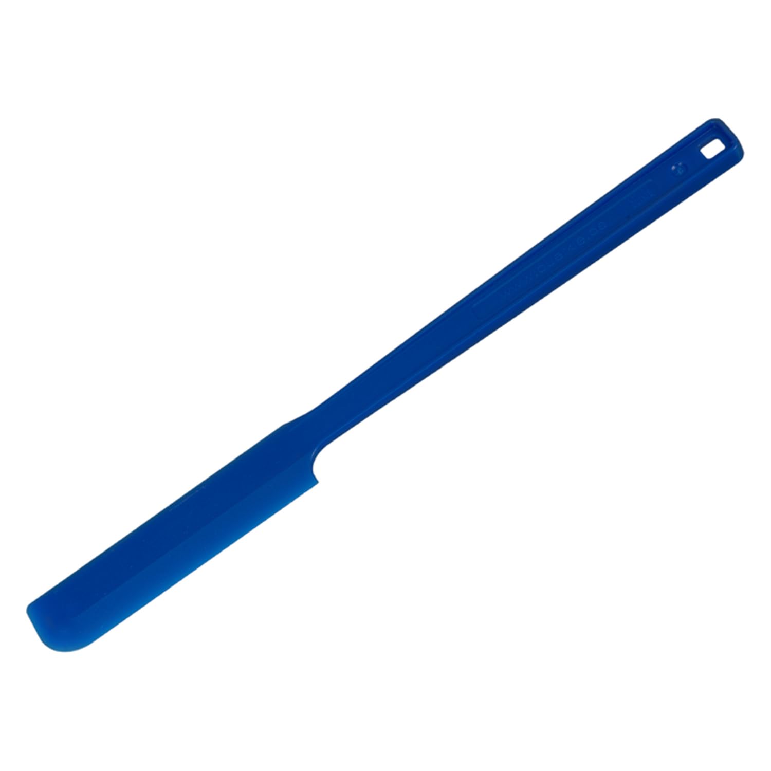 Bürkle 100 espátulas de poliestireno para alimentos, esterilizadas, color azul, 192 mm de largo, 20 mm de ancho