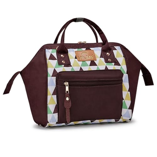 Image of VISMIINTREND Mini Diaper Bag for Baby | Small Nappy Bags for Mother | Maternity Travel Handbag | Hospital Bags for Mom | Baby Shower Gift for Mom | Gifts for New Born Baby Boy Girl