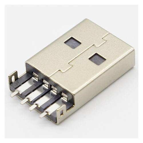 Conectores USB 2.0 de 4 pines tipo A para reparar puertos de carga y datos 3