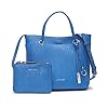 Calvin Klein Gabrianna Bubble Lamb Mini Tote Crossbody, Periwinkle