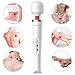 Cordless Personal Wand Electric Massager with 10 Powerful Magic Vibrations, PALOQUETH Rechargeable Handheld Back Massager Wand Massage for Deep Muscles Pain Relief