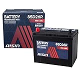 アイシン(AISIN) 車用 バッテリー 85D26R (80D26R) 標準車/充電制御車対応 RED LABEL BTRAZ-9085D26R