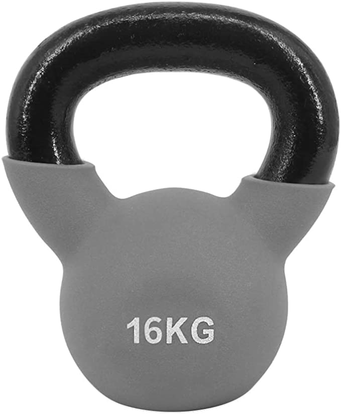 Fitness Aim Vinyl Coated Solid Kettlebell for Gym Exercises Kettlebell for Strength|Fitness|Kettle Bell for Home Gym (Grey) (16 KG)… (B0BWFG11ZF) Amazon Price History, Amazon Price Tracker