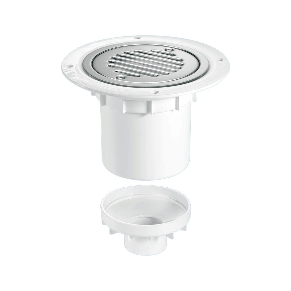 McAlpine Shower Trap Gully for Sheet Floors 110mm & 2'' Outlet   TSG2SS-SL-SC