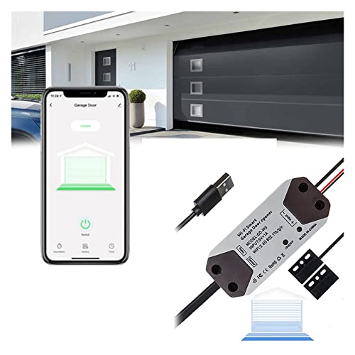 Ouvre-porte de garage WiFi compatible avec contrôleur de porte intelligent