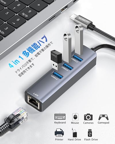 NUIKOTI USB-C LAN の商品画像 2