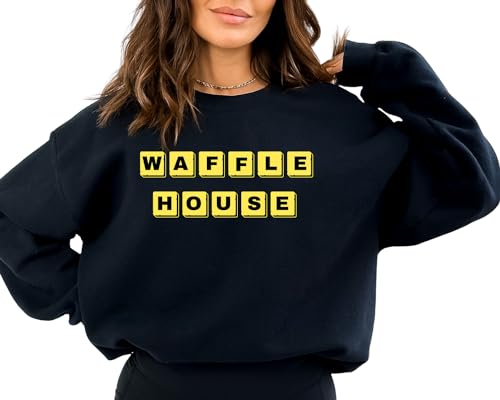 Personalized Handmade Waffle House Lover, Waffle House Gear, Waffle House Sweatshirt, Matching Atlanta Sweatshirt,Atlanta Gifts, Waffle House Gifts, Georgia Gifts