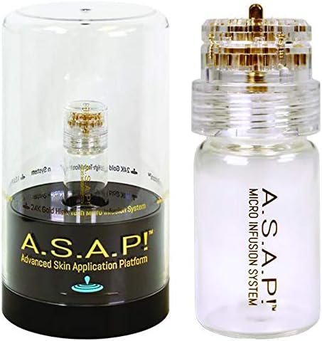 Skinworkout A.S.A.P. Microchannel Serum Applicator for Face - Microneedle Infusion Skin Care Device