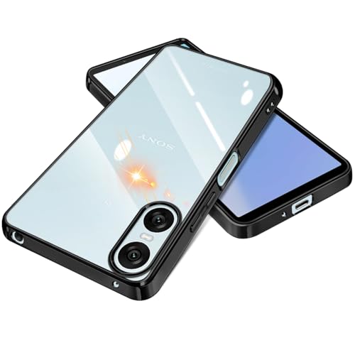 �yFULEEYUHN�zSony Xperia 10 VI �P�[�X �N���A �y�� ���^ ���ϖh�~ SO-52E SOG14 �Ή� �X�}�z�P�[�X �㎿TPU�f�� �ČRMIL�K�i�擾�m�ϏՌ� �C�菝�h�~ �����h�~ �����Y�ی�n�X�g���b�v�z�[���t�� �G�N�X�y���A 