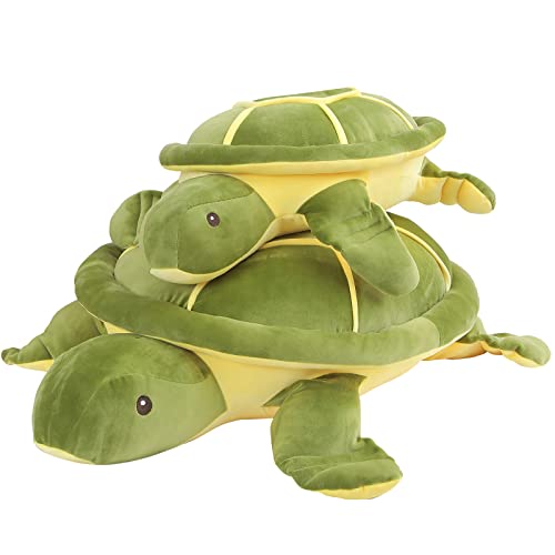 Dalmao 28" Soft Plush Sea Turtle Stuffed Animals Plush Pillow Toys, Valentine's Day Birthday Gifts For Kids #TOP5