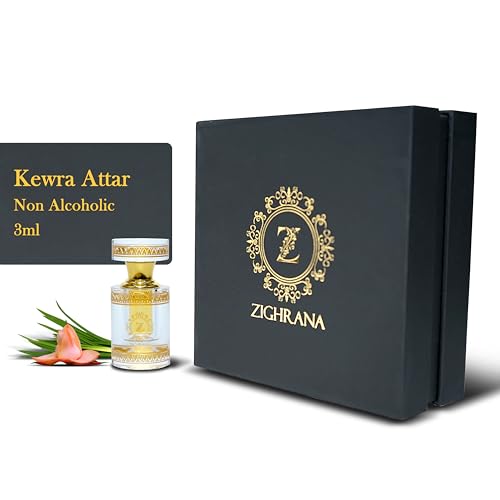 Image of Kewra Attar For Men Women From Kannauj | Premium Non-Alcoholic Natural Attar Perfume | Captivating Scent for Girls & Boys | Unisex Attar Luxury Perfume | Kewra Fragrance Attar