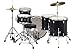 Pearl Roadshow RS525WFC/C 5-piece Complete Drum Set with Cymbals - Jet Black