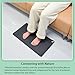 Grounding Mat, Energy, Pain Relief, Inflammation, Balance, Wellness. Earth Connected Therapy. Indoor Grounding at Home, Office, Work. 15 Foot Cord Included.B5, 23.6x12.9in