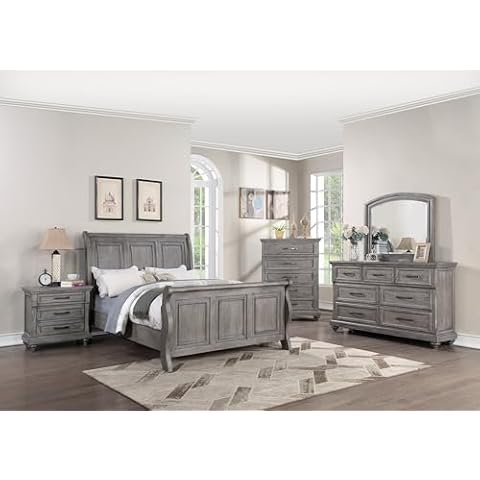 Generic Transitional Style 6pc Bedroom Set Cover