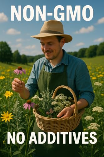 Organic Bio Herbs-Organic Dried Yarrow Cut (Achillea Millefolium) 1 Oz.