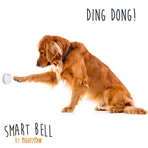 image for Mighty Paw Smart Bell 2.0, Dog Potty Communication Doorbell, Super-Lig