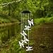 Topspeeder Wind Chime Solar Powered Color-Changing Led Butterfly Wind Chimes Multi Solar Powered Mobile Waterproof Automatic Light Sensor Outdoor Decor Christmas