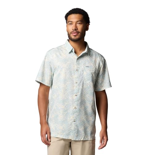 Chemise Super Slack Tide Columbia respirante imprimé citron