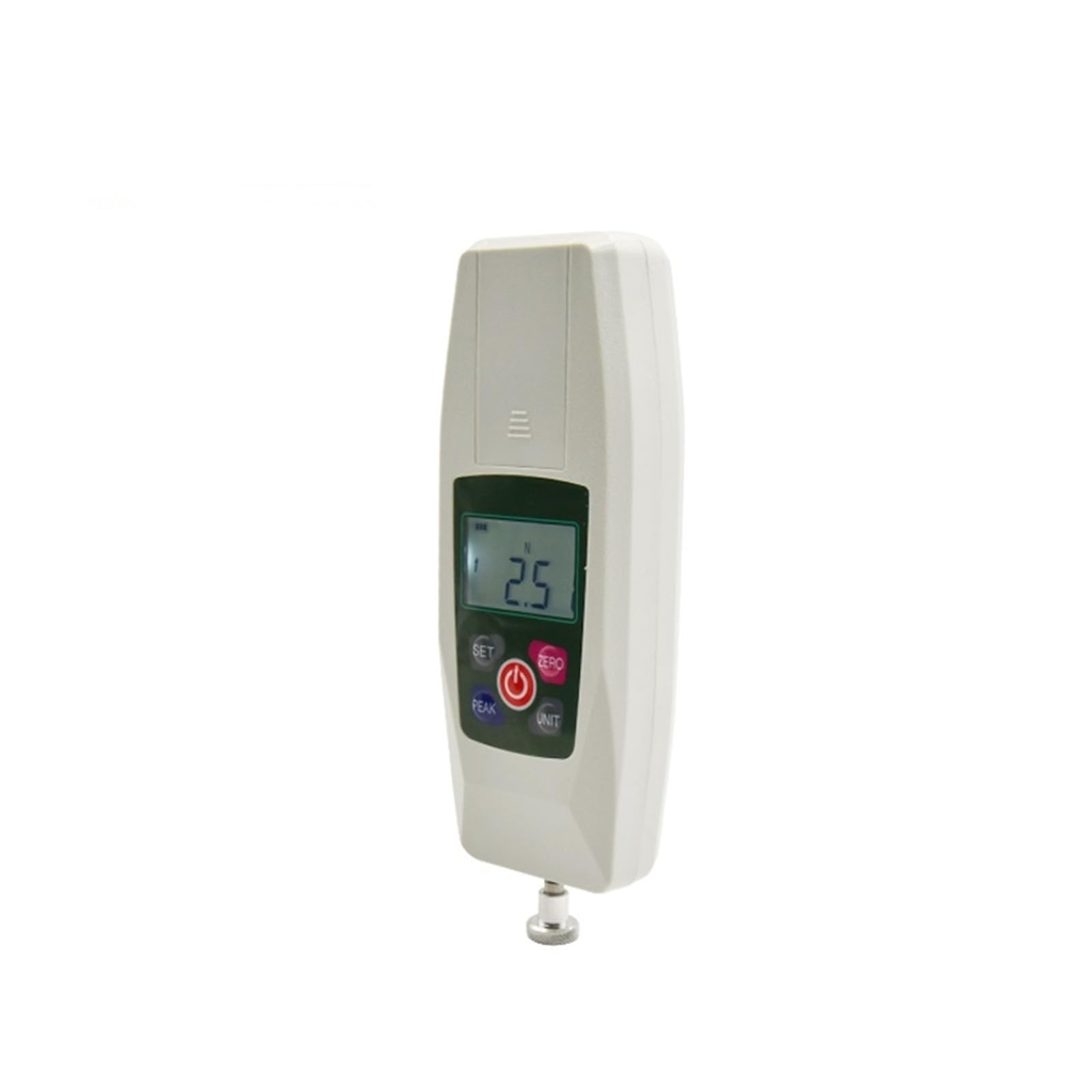 Dinamómetro mini KF, medidor de fuerza digital KF-10N, 4 unidades de medida, N, kg, lb, oz, luz de fondo automática, alarma sonora