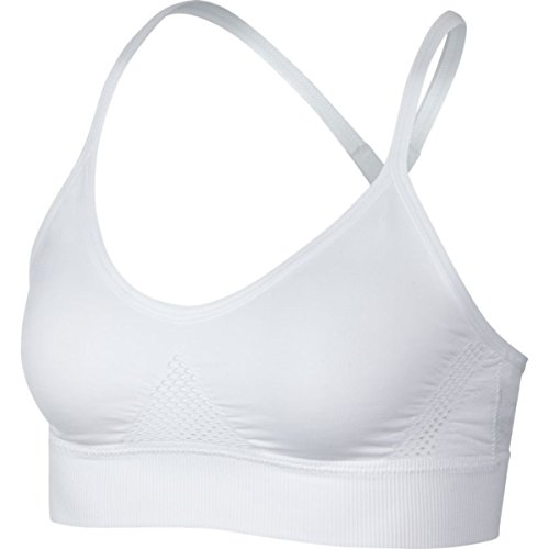 Preisvergleich Produktbild Nike Damen Seamless Light Sport-BH (White / Black, XL)