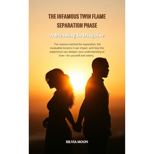The Infamous Twin Flame Separation Phase Audiolibro Por Silvia Moon arte de portada