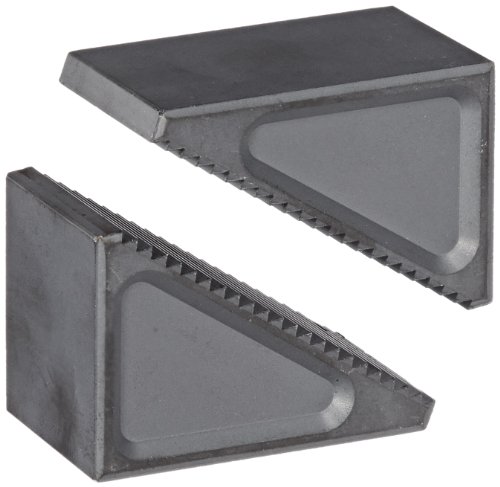 Te-Co 40105 2 Piece Steel Step Block Set, 1-1/2" Thick, 1-43/64" Width x 2-17/32" Height, 1-3/4" to 4" Height Range