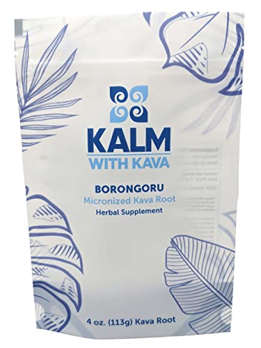 KALM with Kava Borongoru Micronized Kava (4 oz)